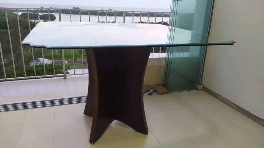 Mesa de Vidro - 4 Lugares - Foto 5