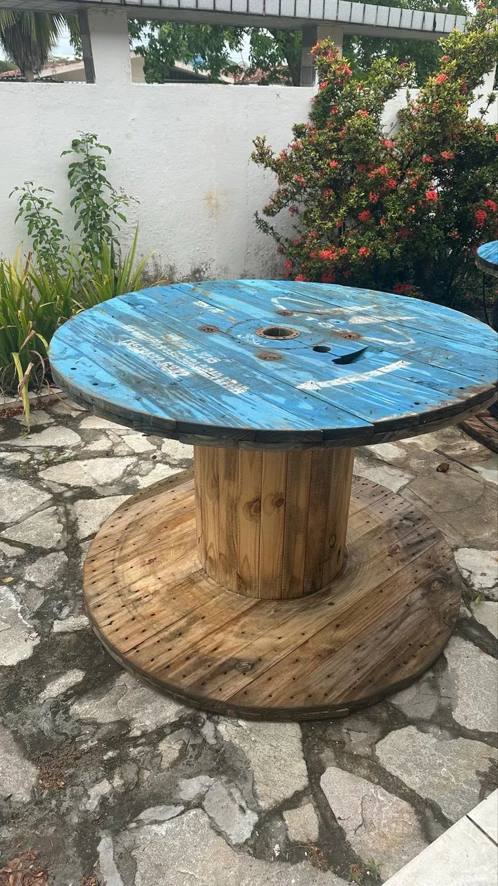 Bobina de madeira para customização  - Foto 4