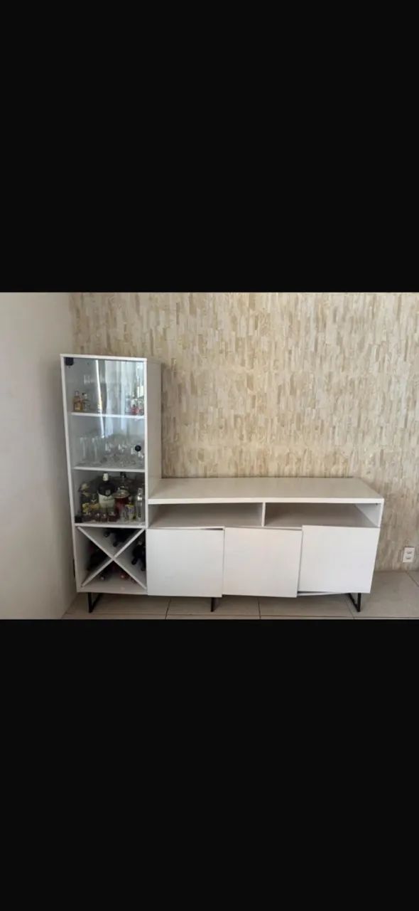 Vendo rack com cristaleira   - Foto 3