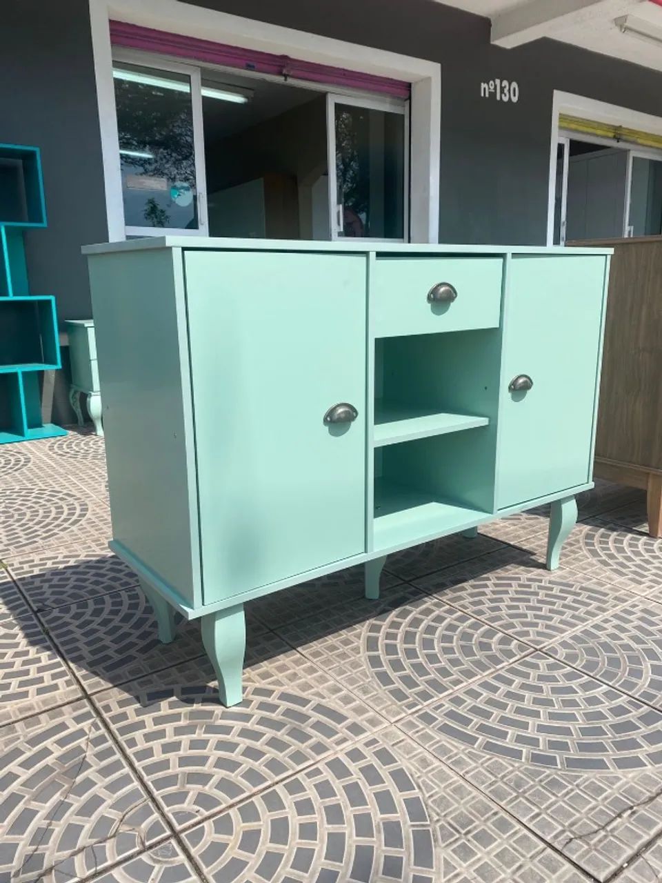 Balcão Buffet Verde Oliva 