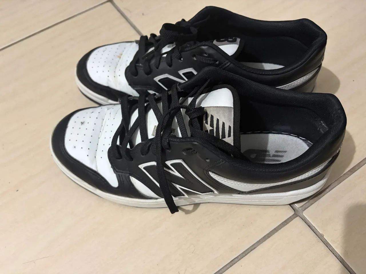 New Balance 480 - Preto e Branco - Foto 2