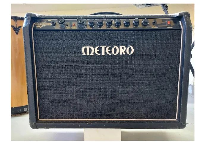 Cubo Amplificador Combo Guitarra Meteoro Nitrous Gs160 160w Cor