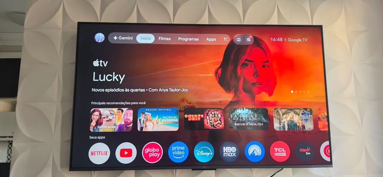 Smart TV 4K TCL QD-Mini LED 55 144Hz - Foto 2