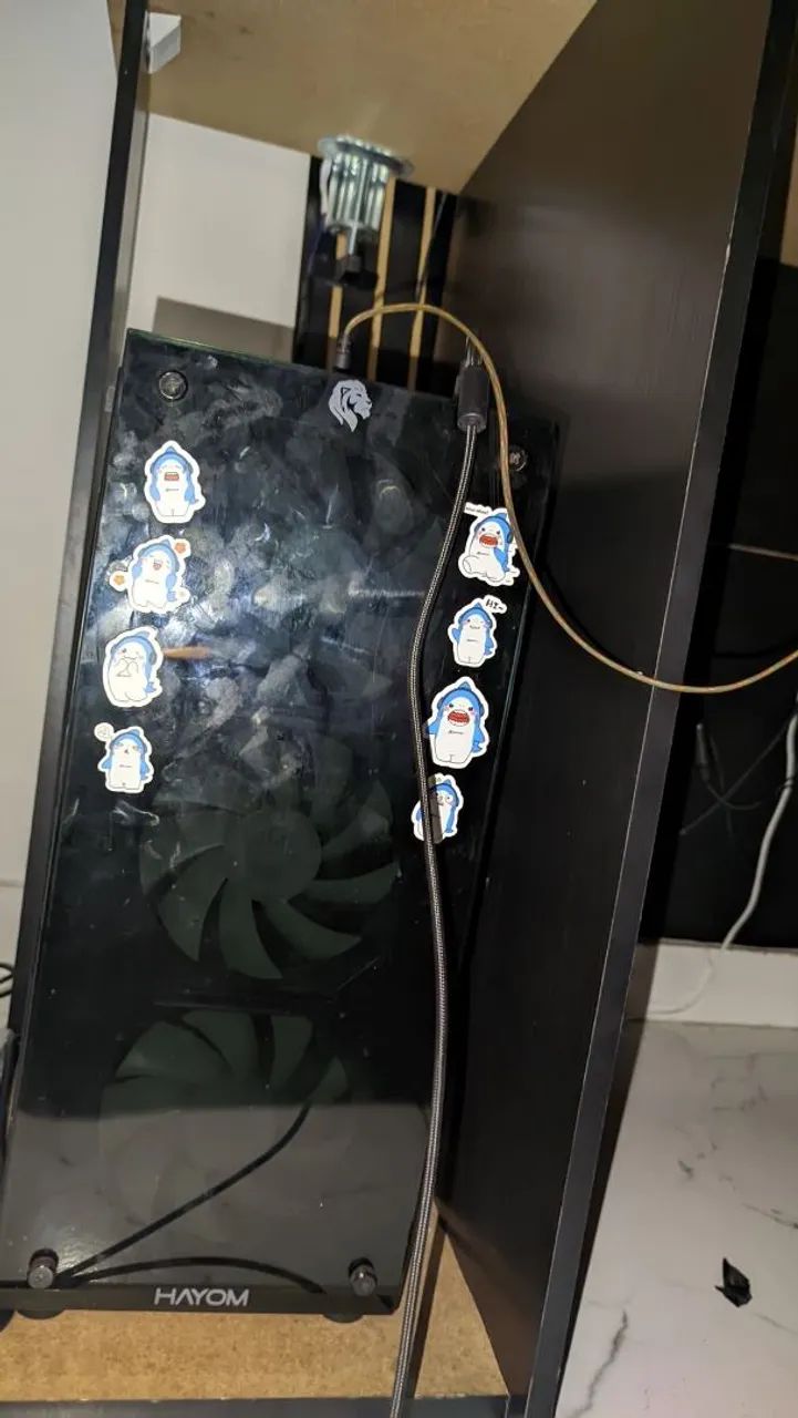 PC Gamer com mouse sem fio, teclado e monitor 165 hz - Foto 4