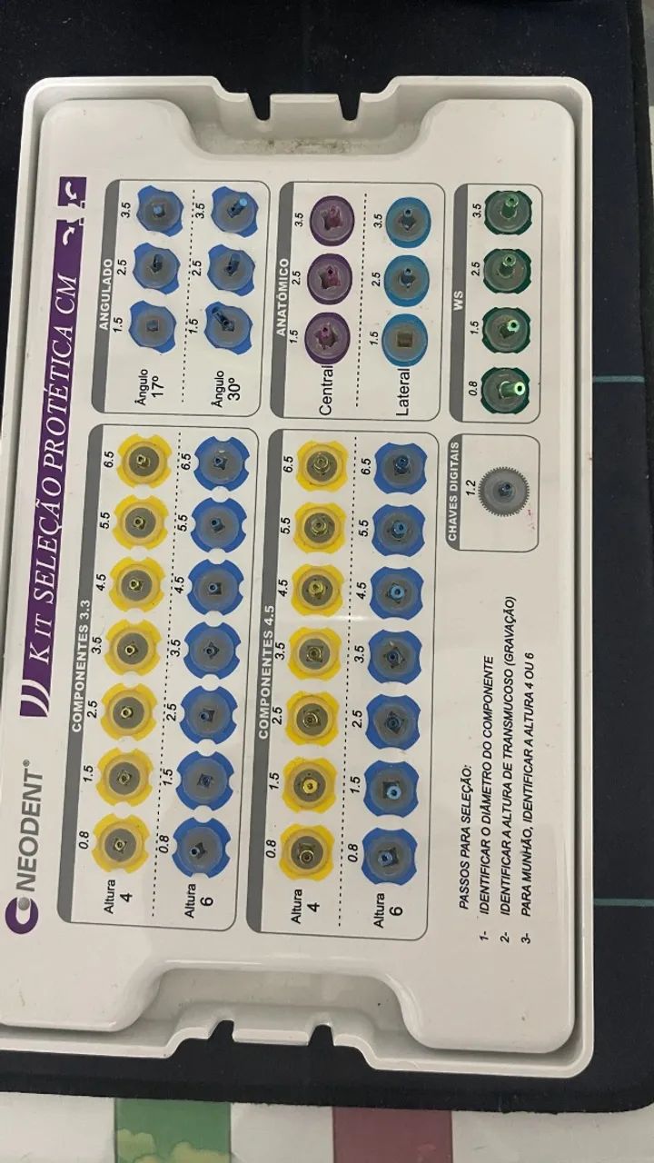 kit de selecao protetica CM - Foto 2