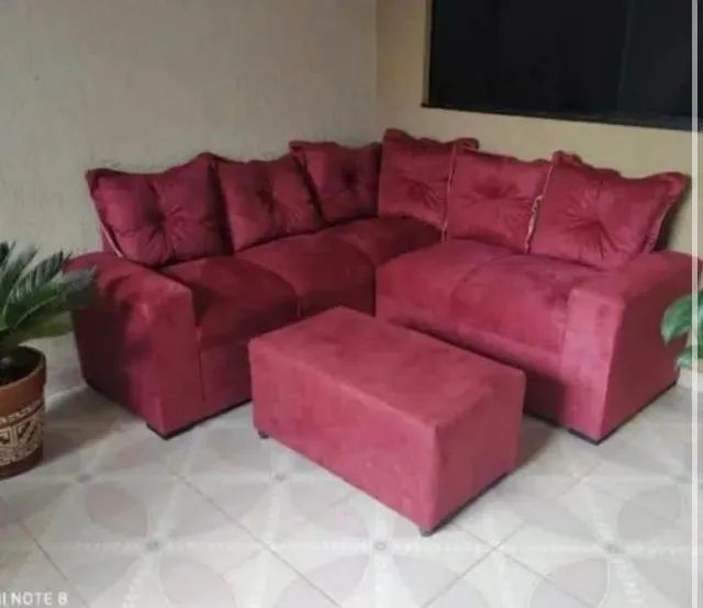 SOFÁ PARIS COM PUFF - Foto 3