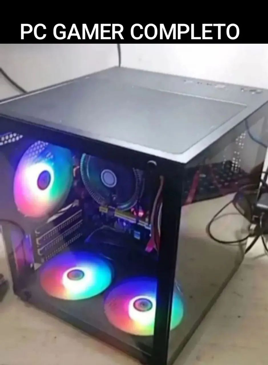 Pc gamer novo na caixa,  completo 