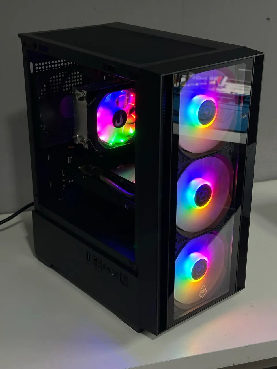 PC Gamer Ryzen 5 + RX 580 + SSD 480GB KINGSTON - Computadores e