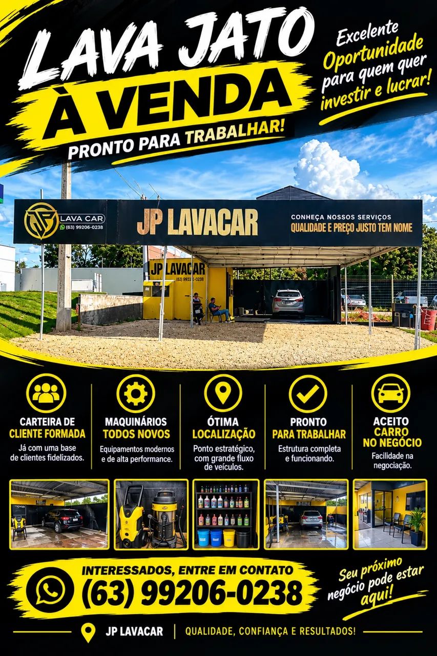 LAVAJATO PRONTO PARA TRABALHAR 