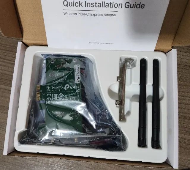 Placa Wi-Fi Wireless PCI Express Adapter AC1200 Archer T4E Tp-link (Leia a descrição) - Foto 3