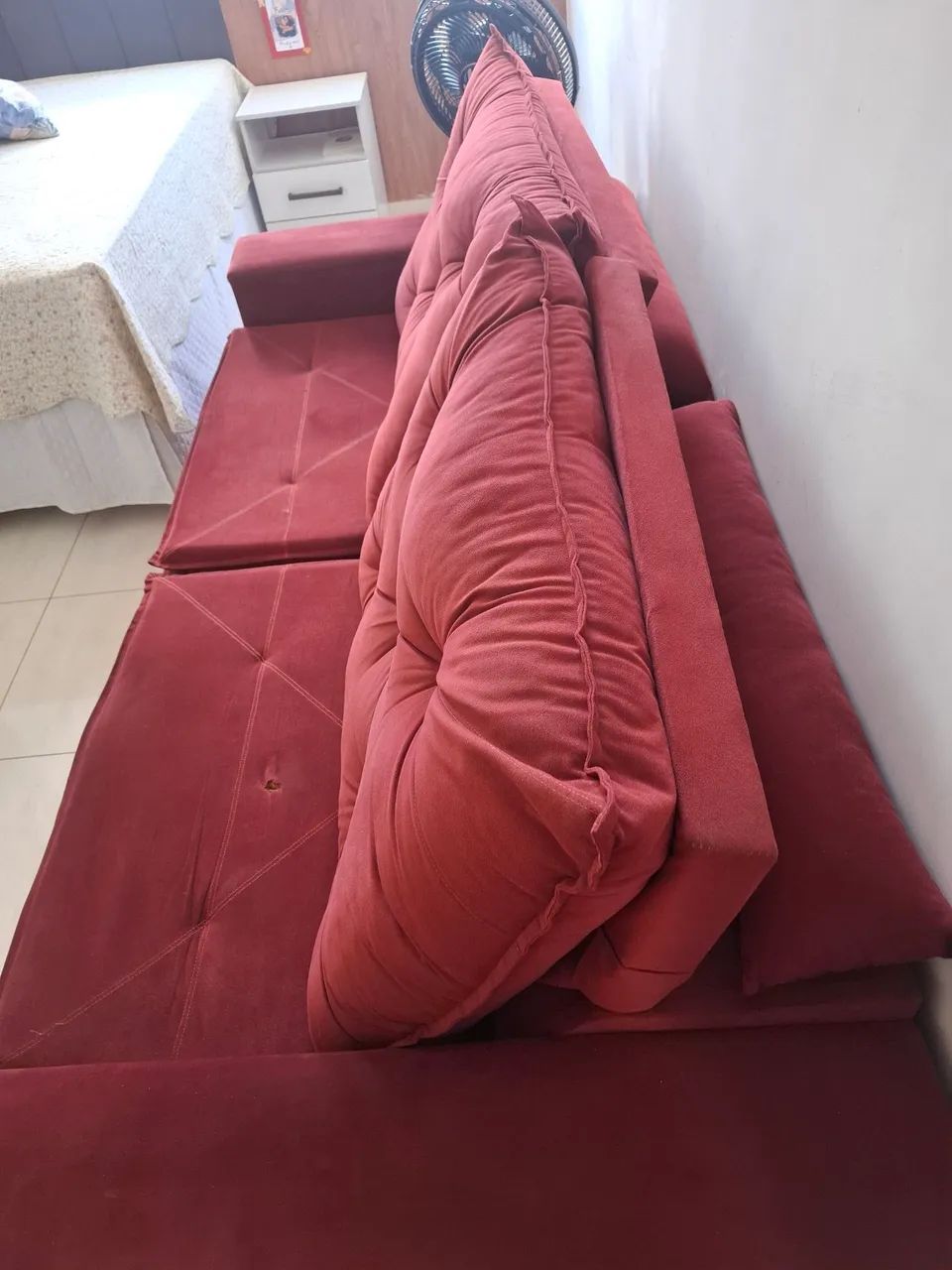 Sofa 4 lugares reclinável.  - Foto 3
