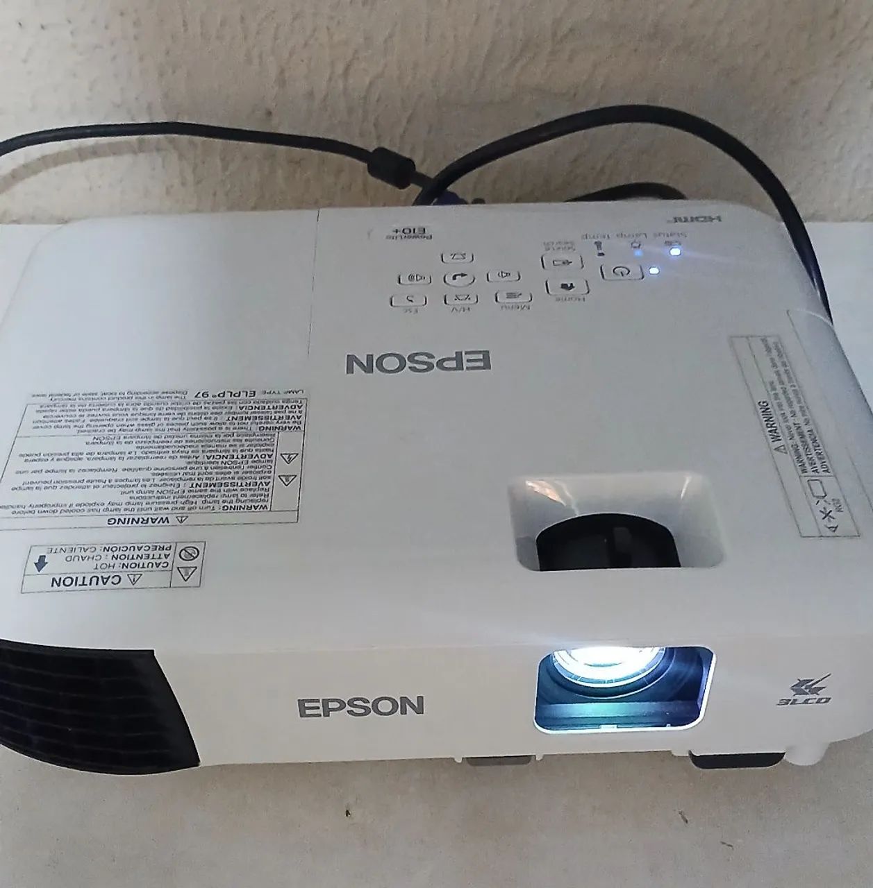 Projetor Epson PowerLite E10+ - Foto 2