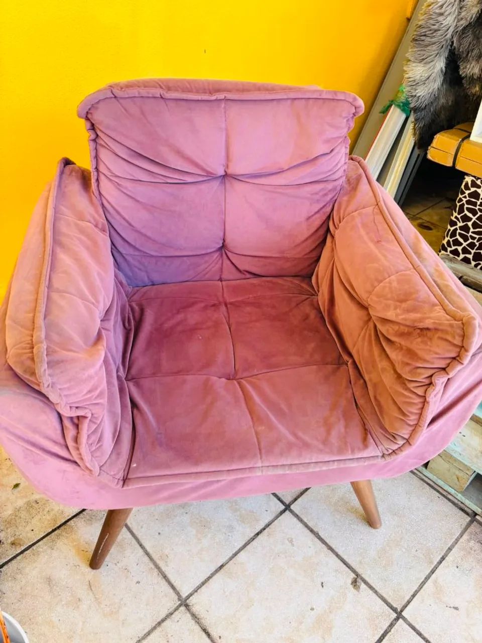 2 poltronas rosa queimado  - Foto 2