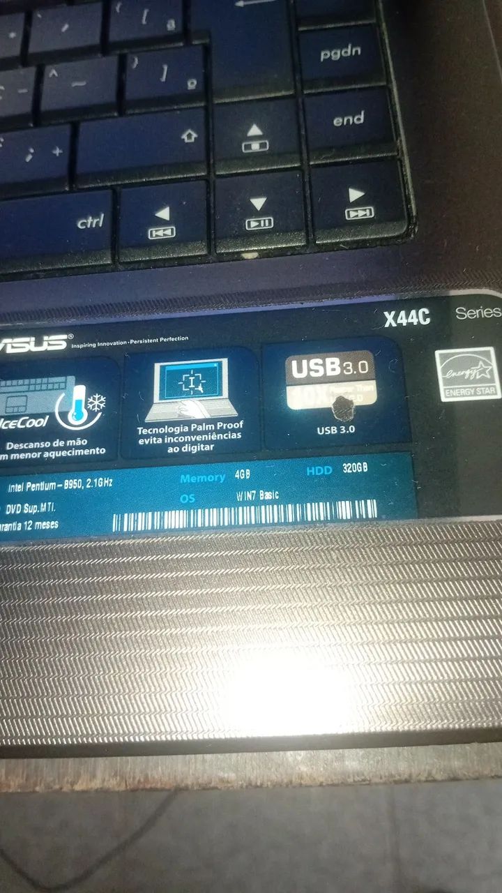 Vendo Notebook USUS Excelente Usado  - Foto 2