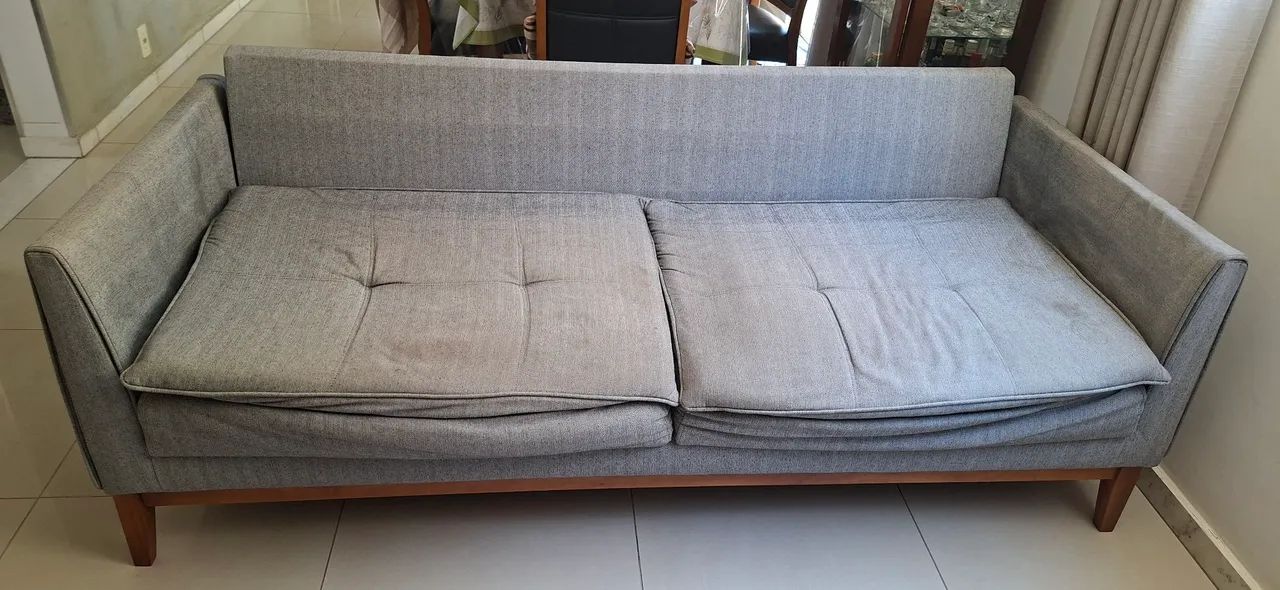 Vendo Sofá 3 Lugares! - Foto 5