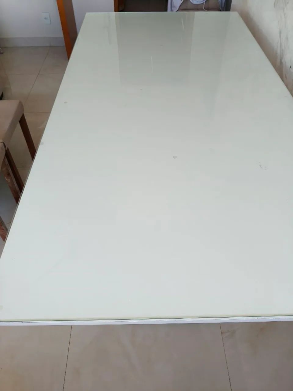 Mesa para 6 cadeiras tampo de vidro temperado Jacaúna  - Foto 5