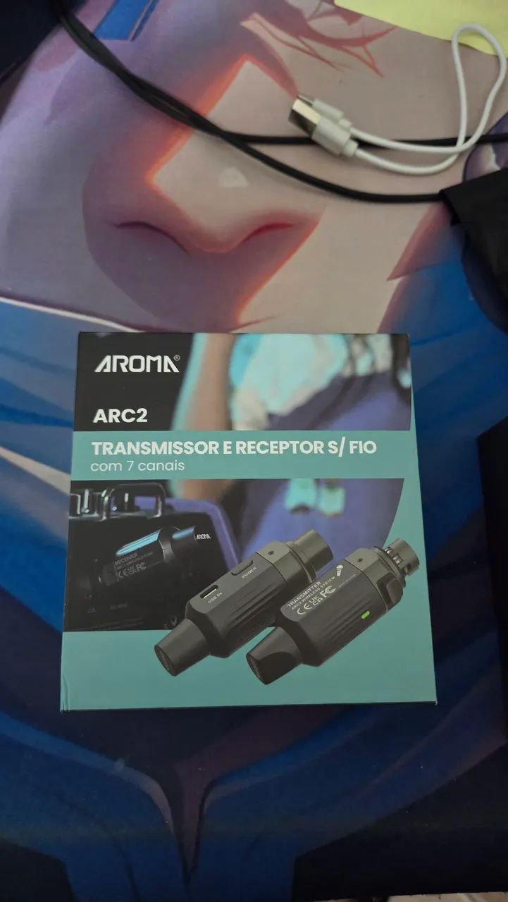 Aroma Arc2 adaptador para microfone sem fio.