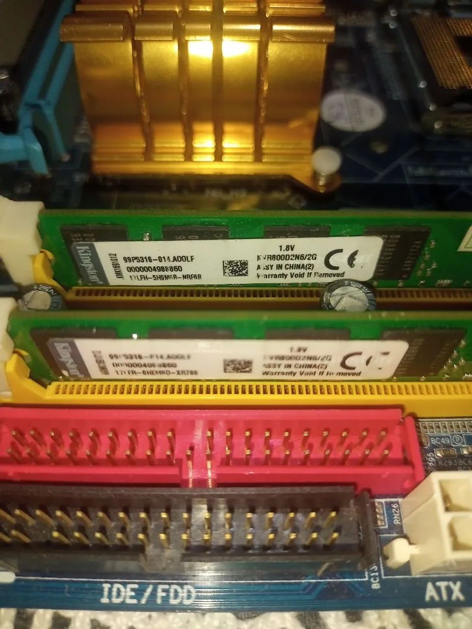 KIT PLACA MÃE+PROCESSADOR+MEMORIA RAM - Foto 3