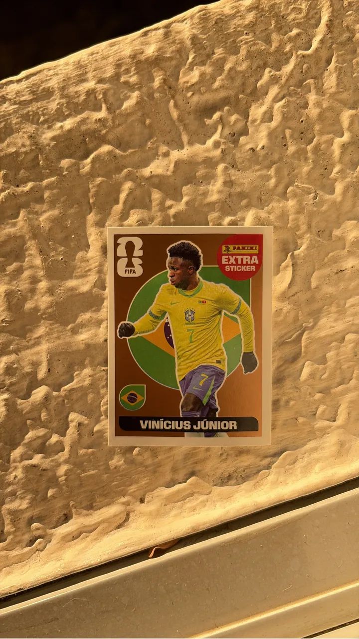 Figurinha Vini Jr Bronze 