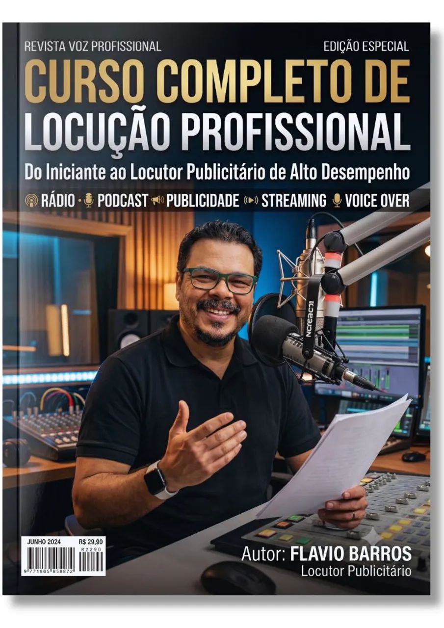 Curso Completo de Locução Profissional + Certificado