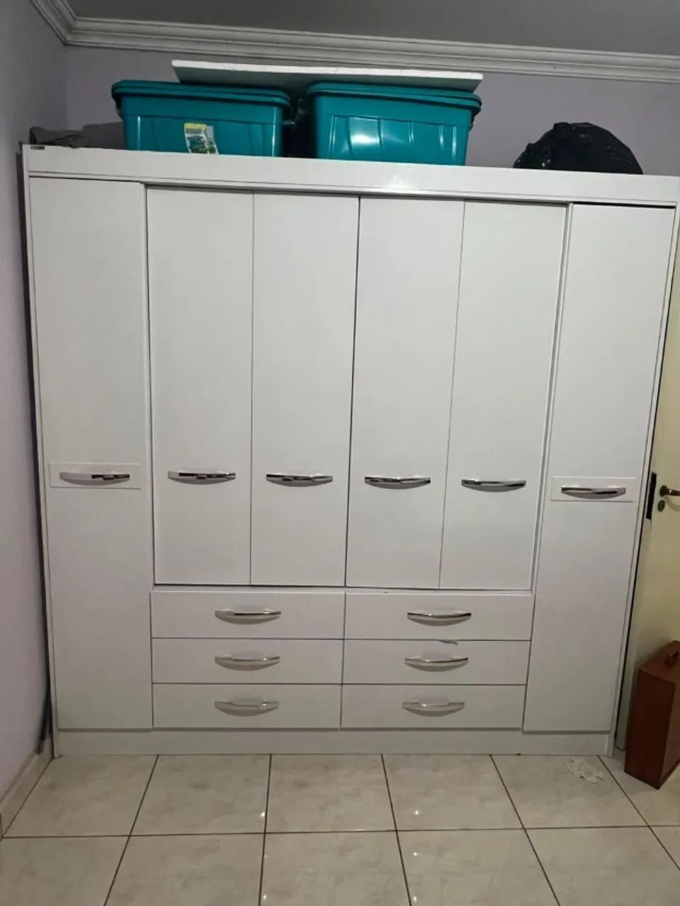 Guarda Roupas Armario Branco