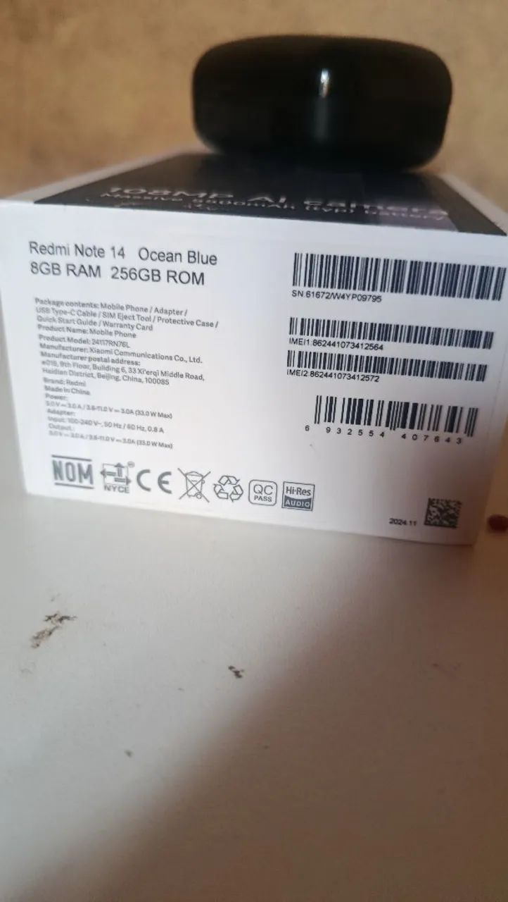 Vendo Redmi Note 14+ fone de ouvido+ caixa +carregador original  - Foto 2