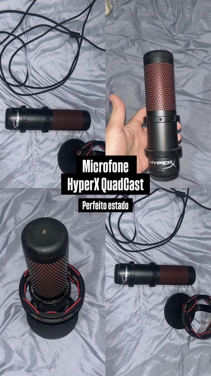 Microfone HyperX QuadCast