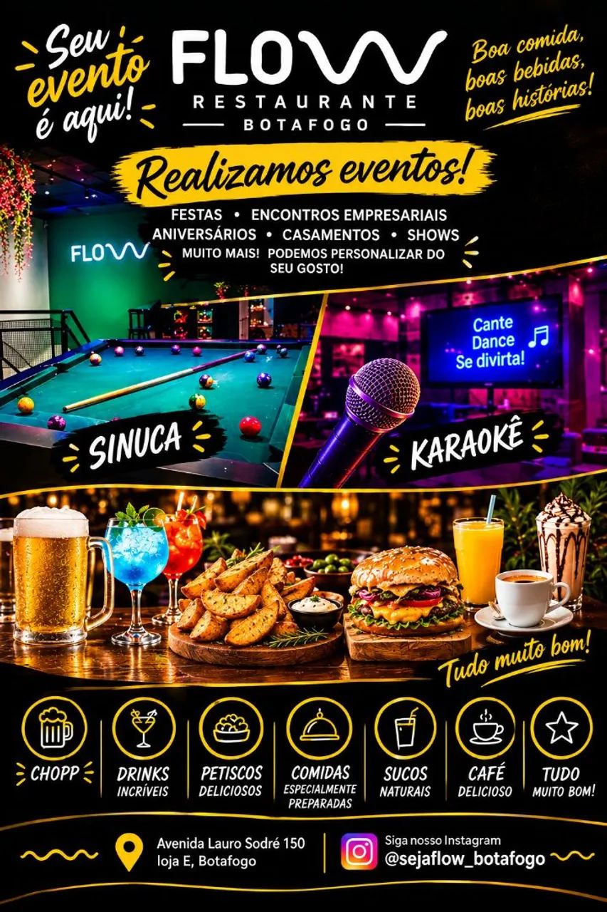 Espaço para eventos em Botafogo RJ