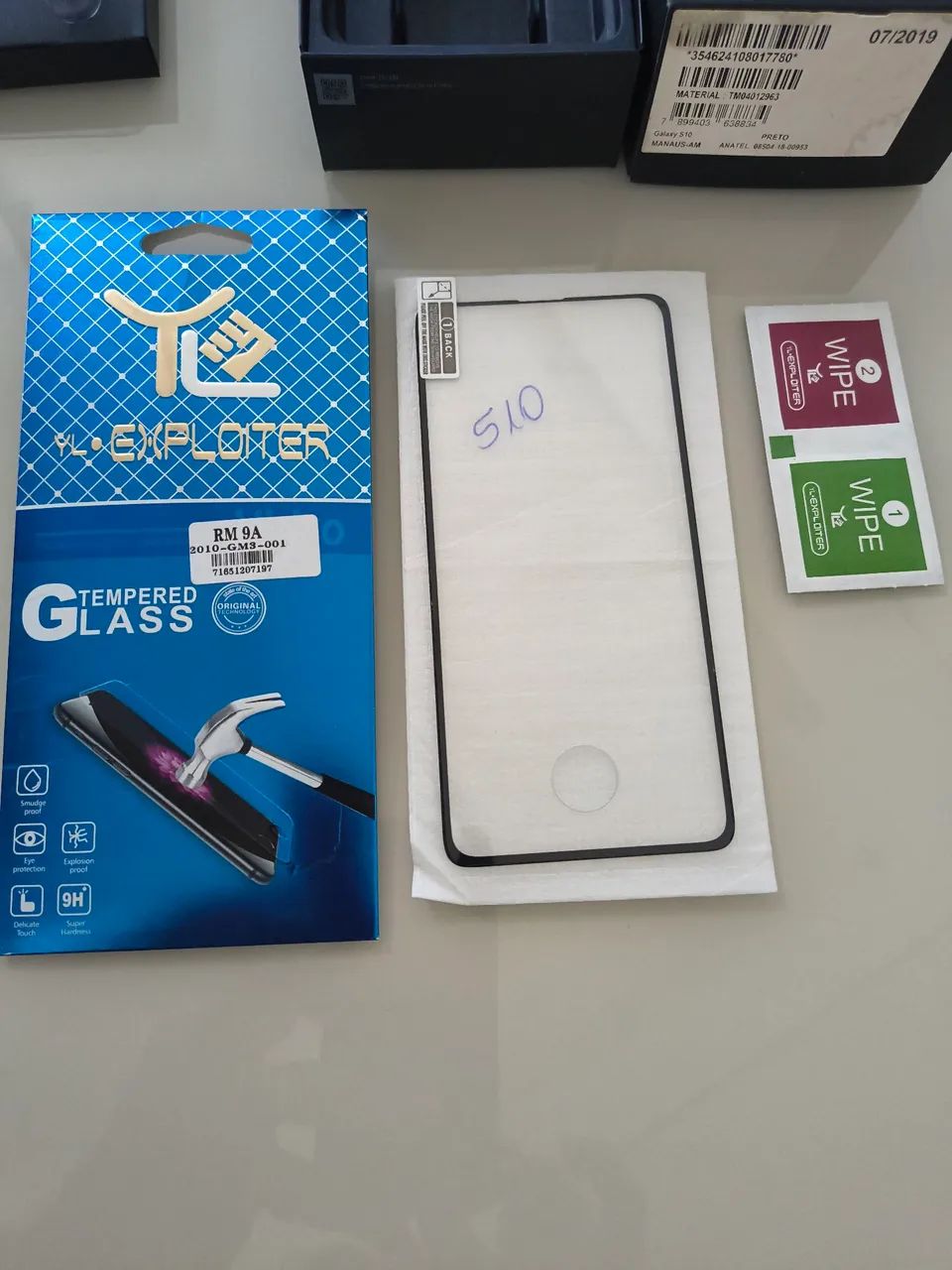Caixa original S10 + 2 capas + Película  - Foto 4