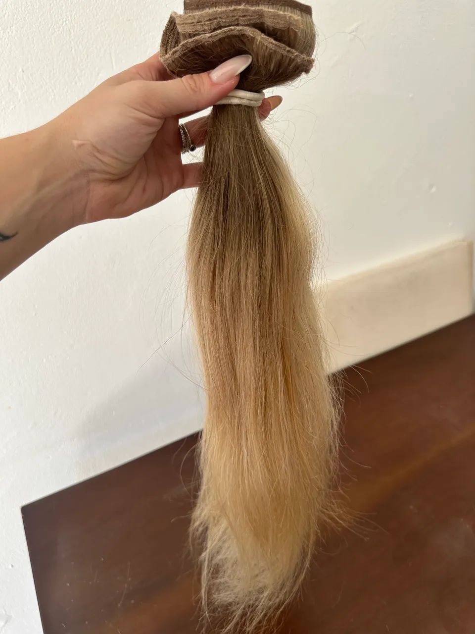 Mega Hair loiro natural  - Foto 2