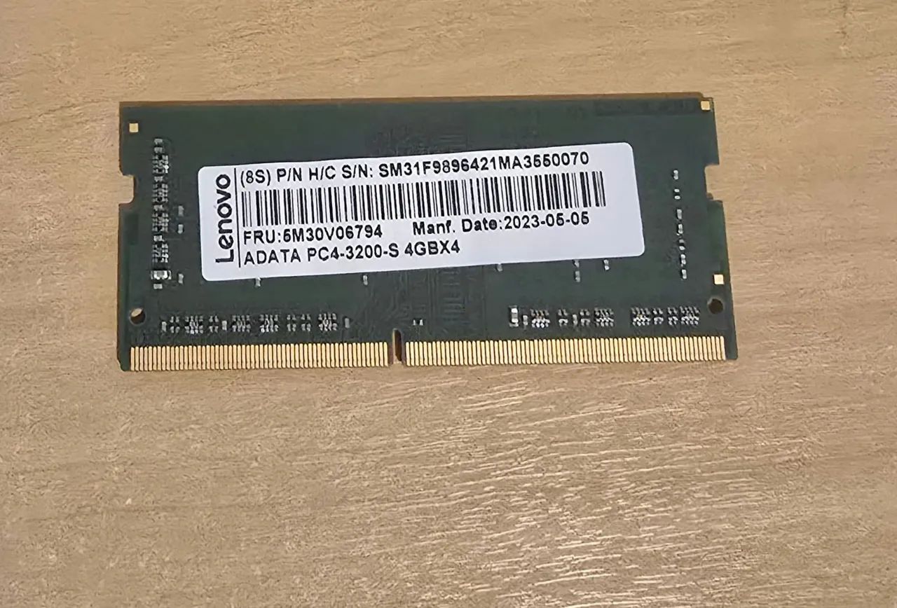 Memória RAM notebook DDR4 3200 4gb - Foto 2
