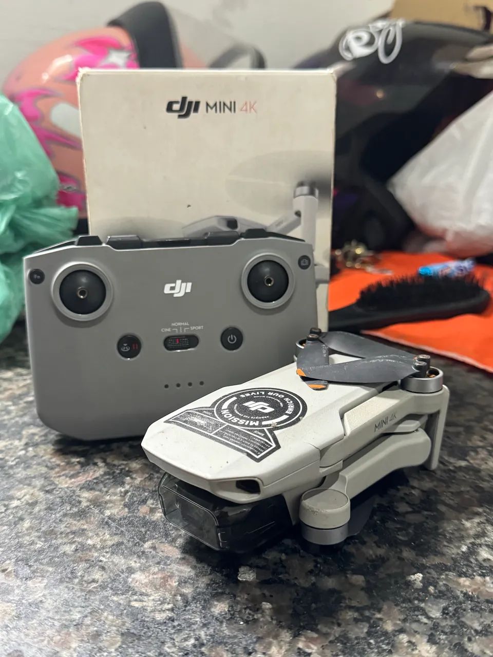 DRONE DJI MINI 4K FUNCIONANDO TUDO - Foto 3