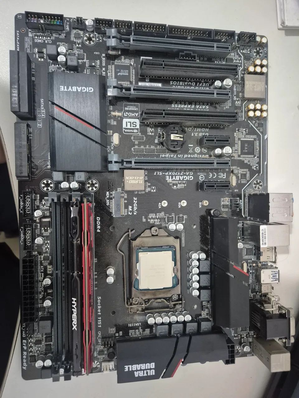 Placa mãe z170xp-sli + core i5 7600k - Foto 3