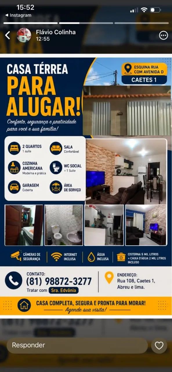 Aluga se casa