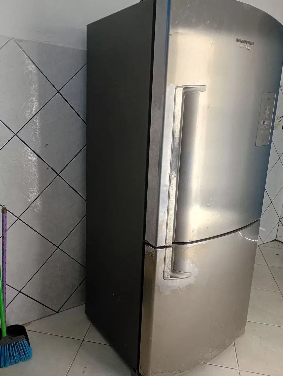 Geladeira inox