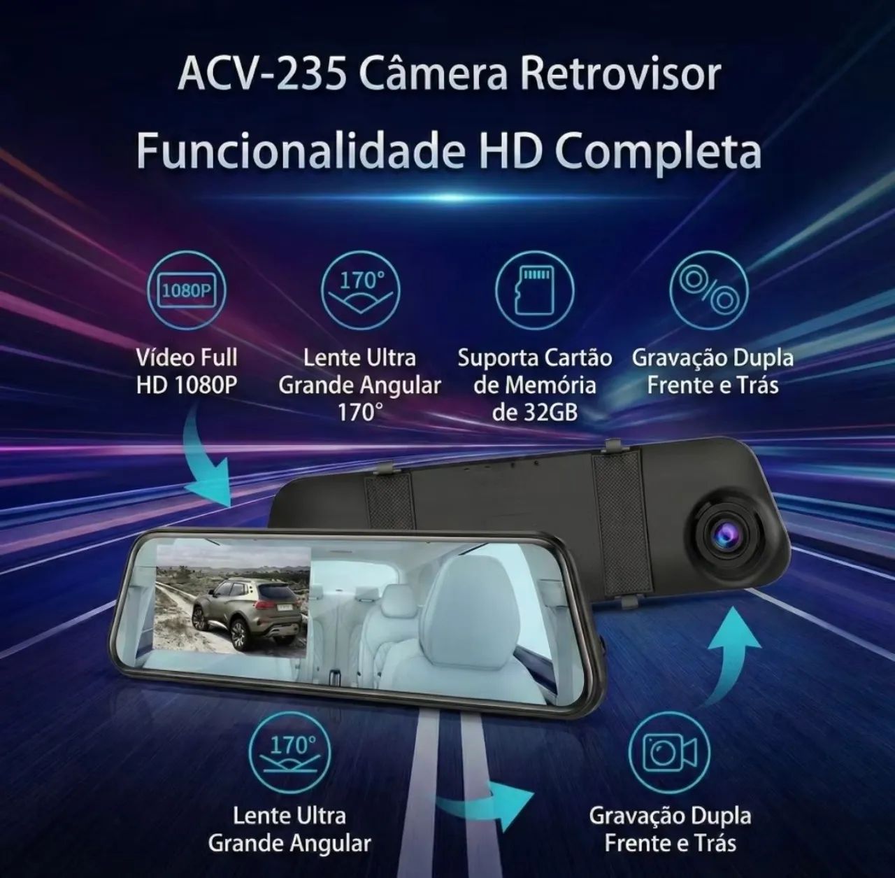 Retrovisor carro