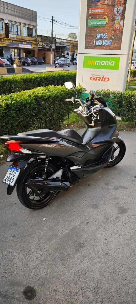 Honda Pcx Cinza 2017