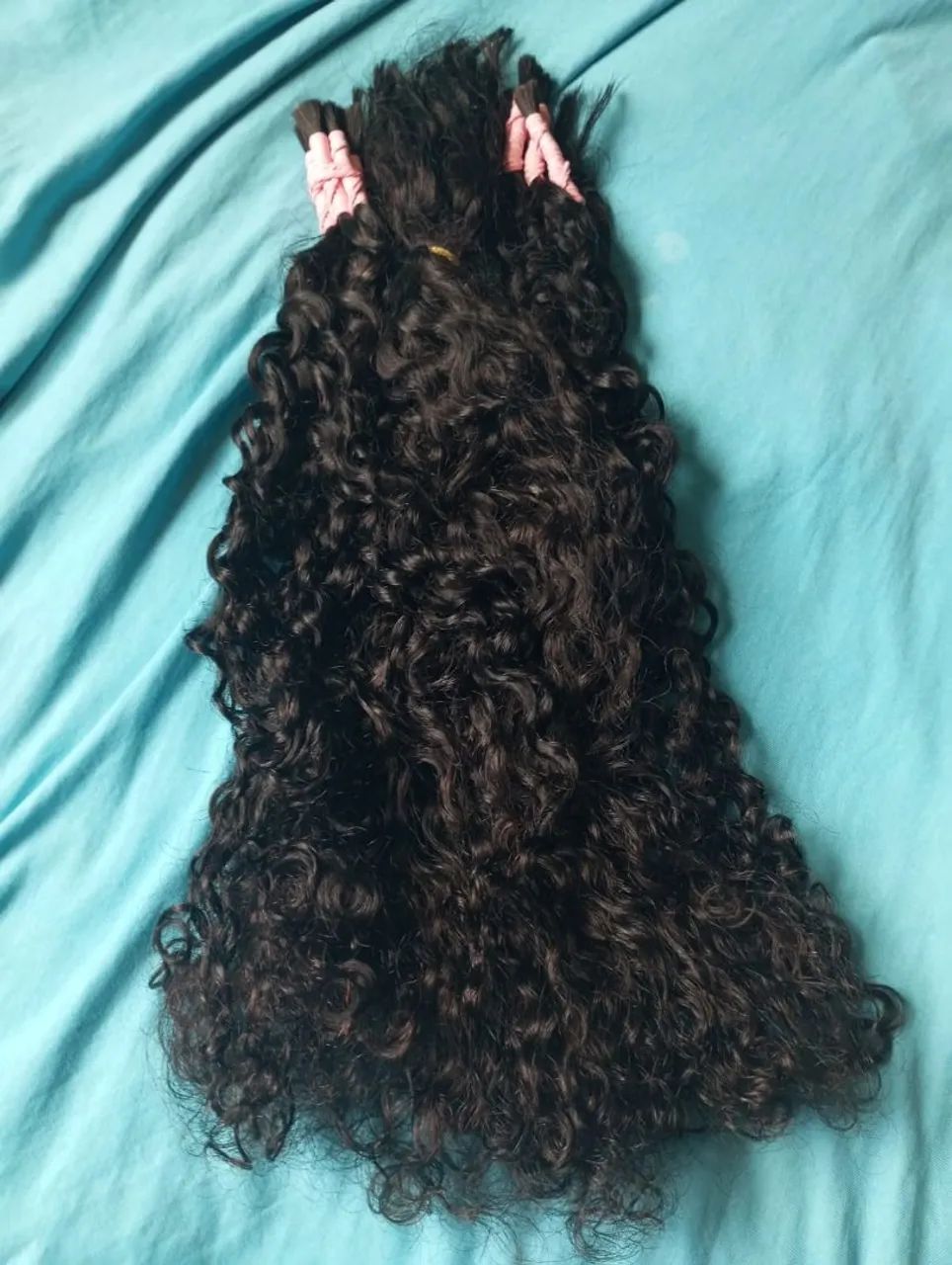 Vendo cabelo humano cacheado  - Foto 2