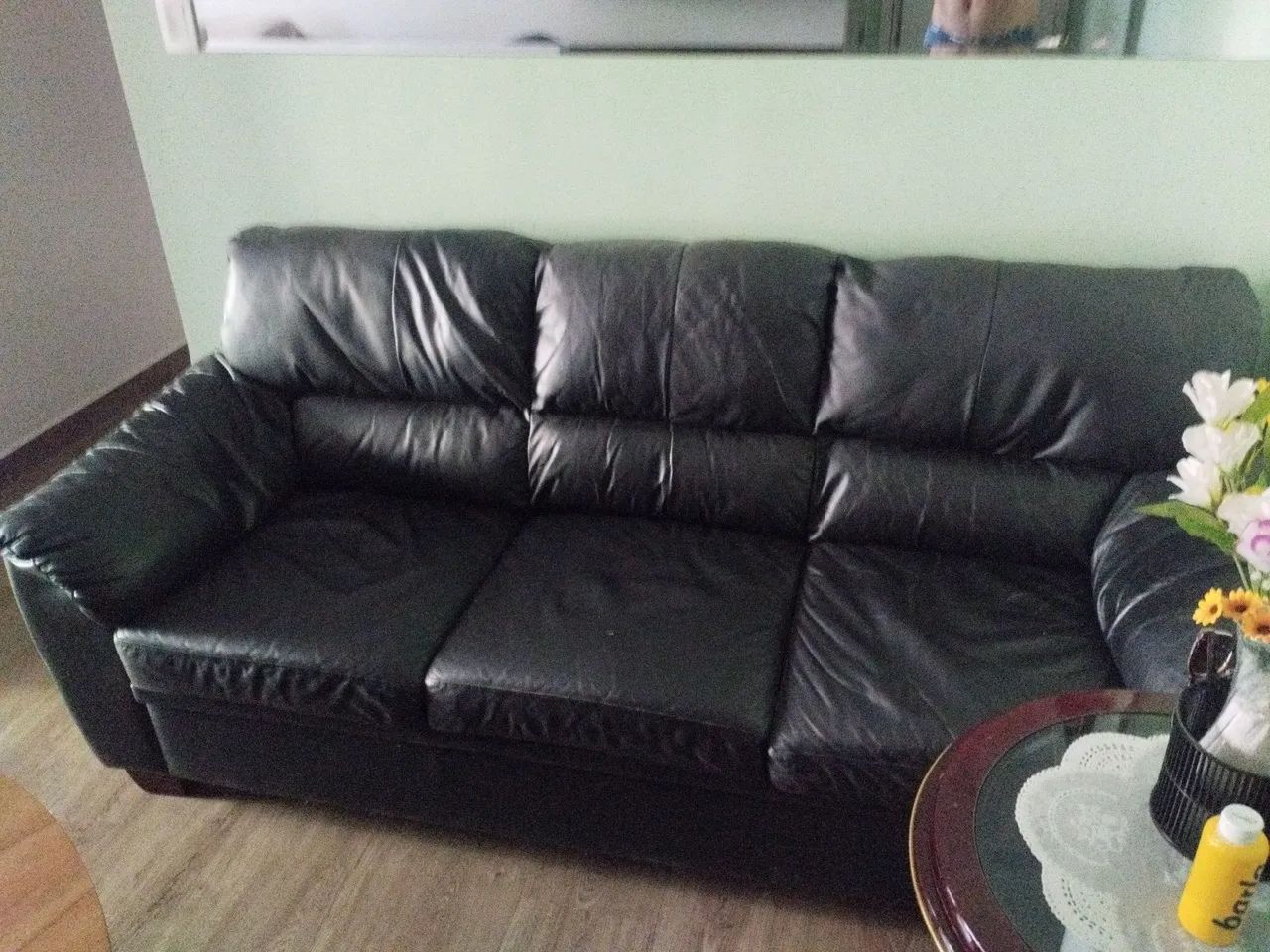 Sofá em couro legítimo  - Foto 2