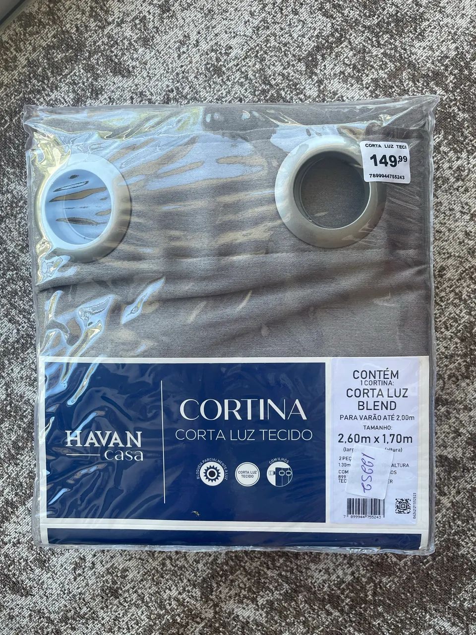 Cortina Blecaute em Tecido 