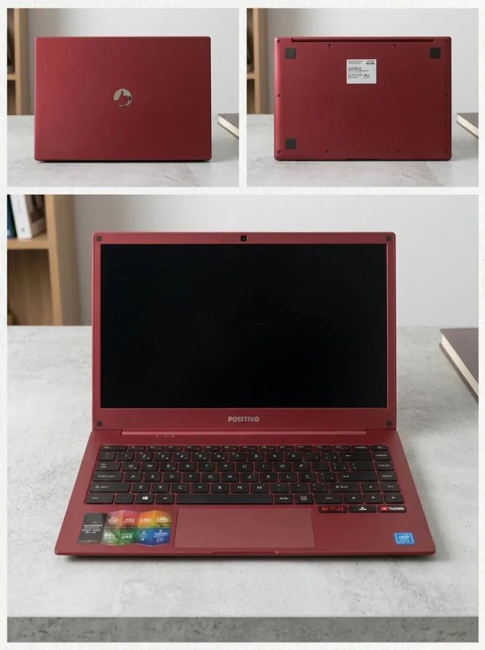 Notebook Positivo Motion Plus Red - R$ 170