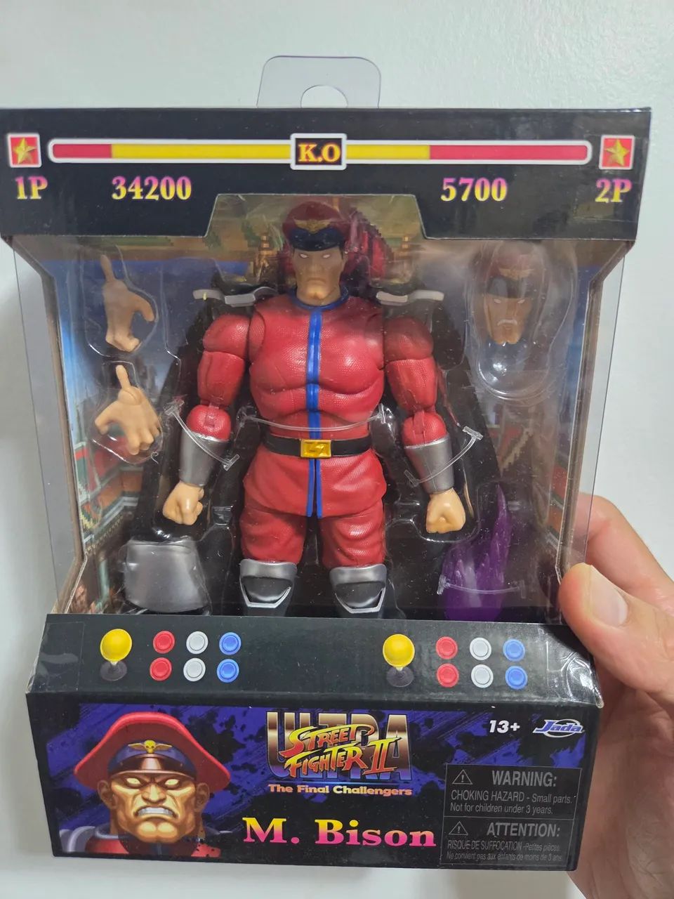 Master Bison Street Fighter 2 Ultra Jada Toys