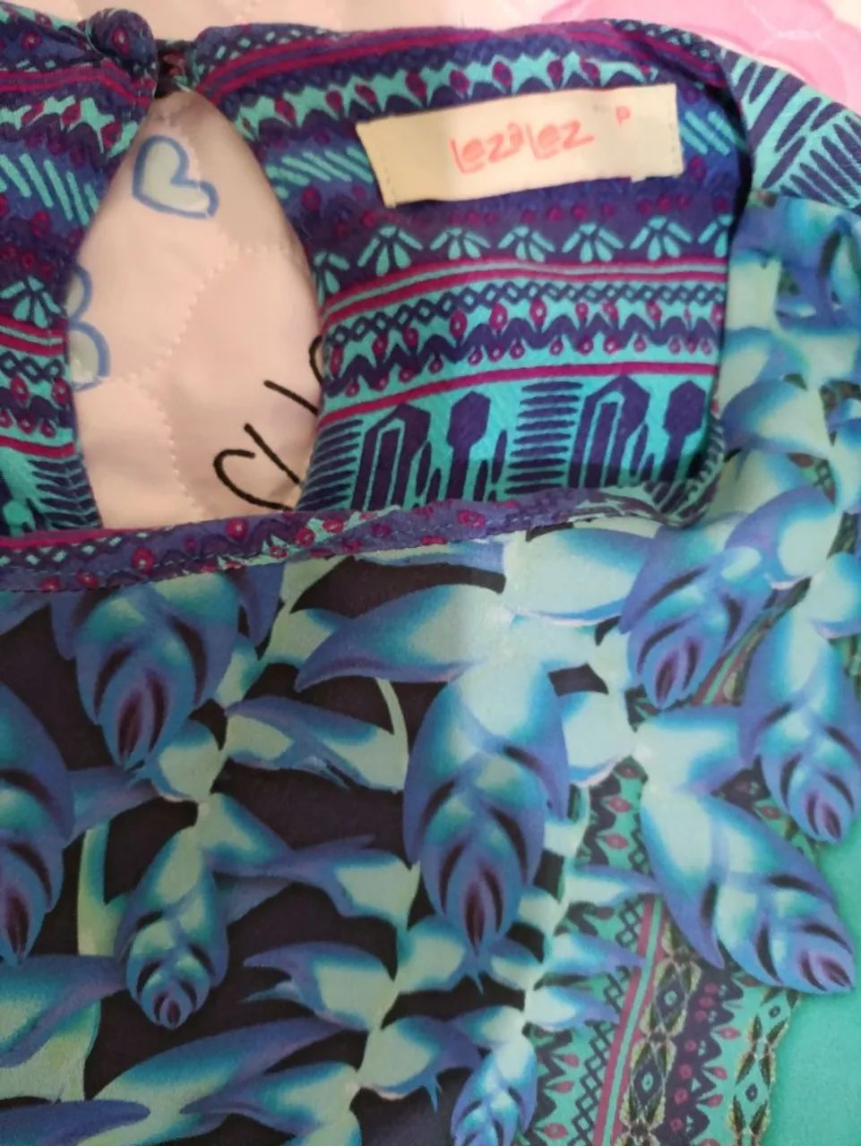 Vestido Feminino Lezalez Tam P - Foto 4