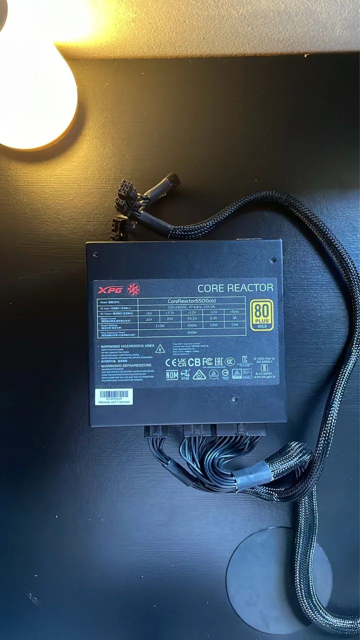 Fonte XPG - Core Reactor 650w Gold Nova