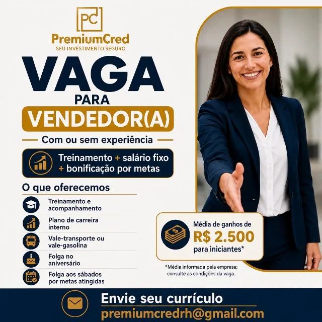 VENDEDOR DE CONSORCIO