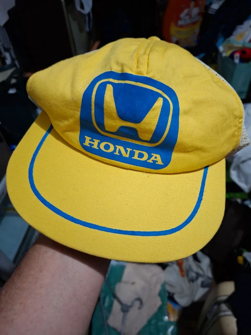Boné antigo promocional Honda 