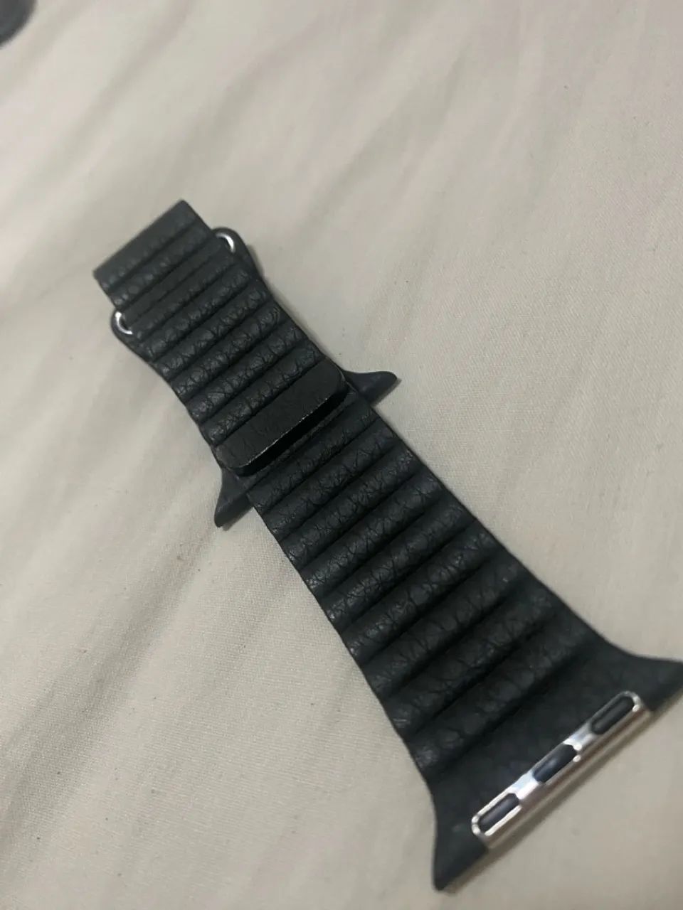 Pulseira  Para Apple Watch preta 42   - Foto 2