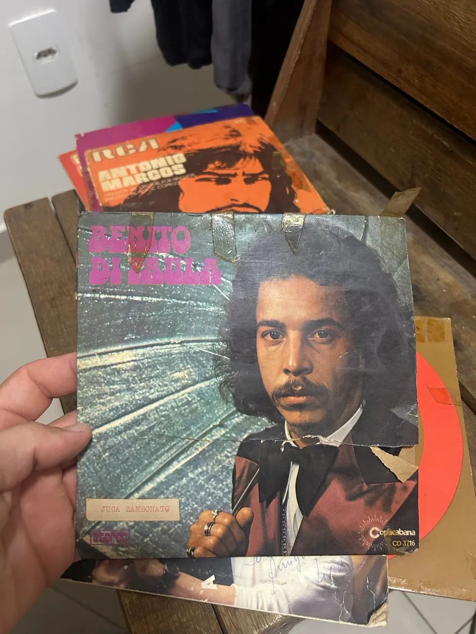 Compacto disco vinil raridade (10 unidades) - Foto 4