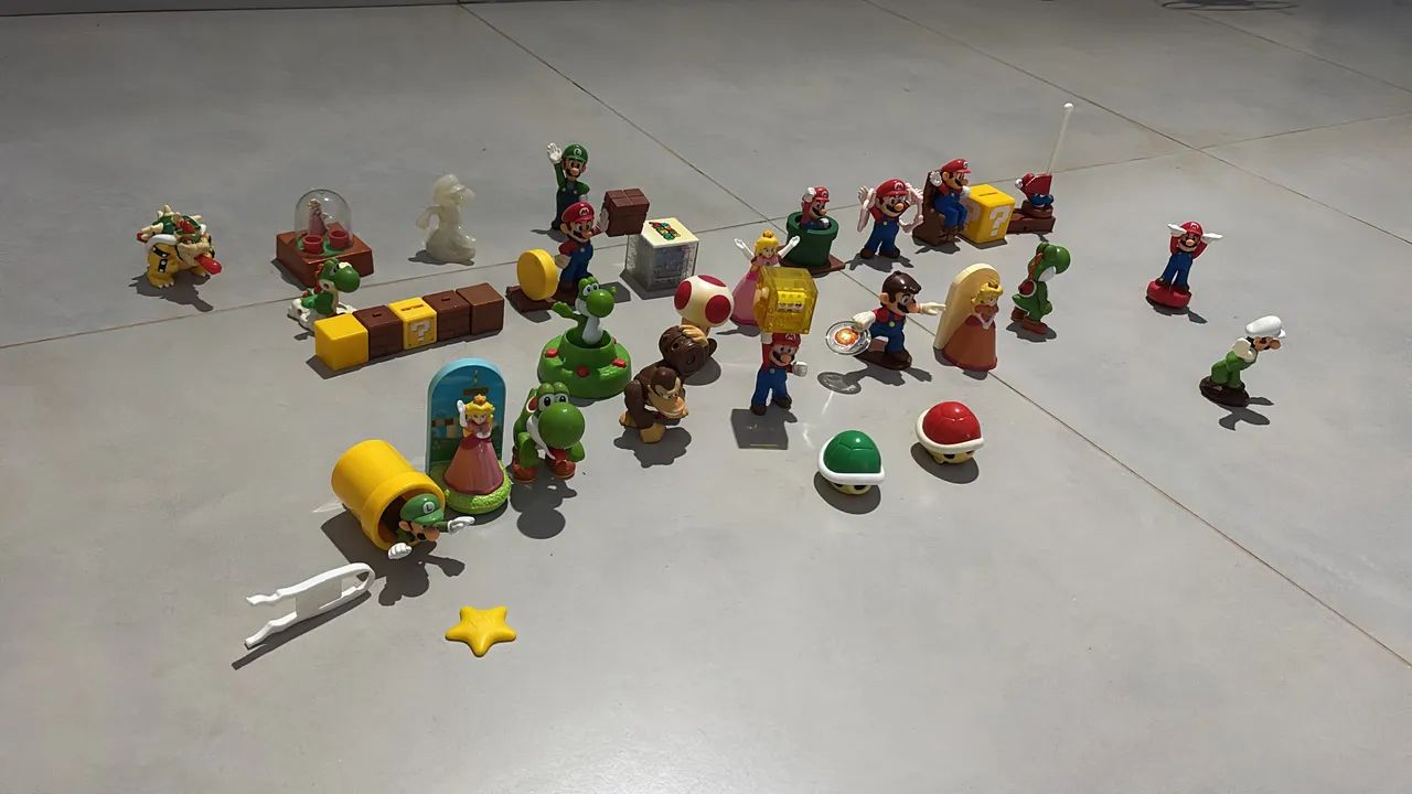 Coleções Super Mário Mc Donalds - Foto 2