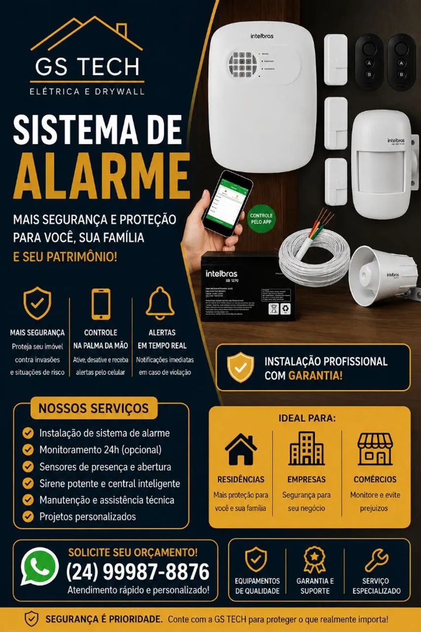 GSTech Elétrica e Segurança Eletrônica - Foto 2